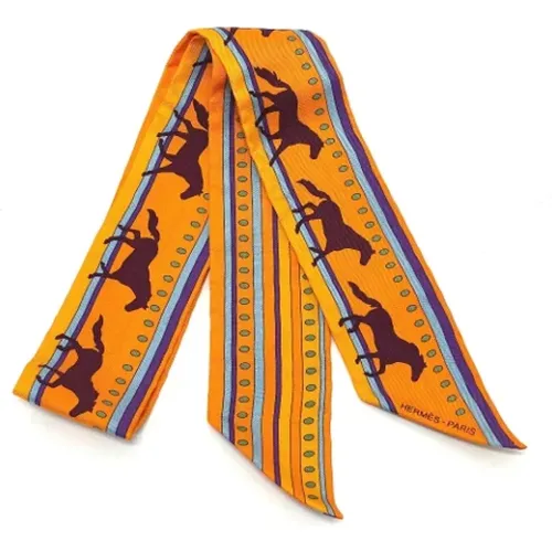 Pre-owned Fabric scarves , female, Sizes: ONE SIZE - Hermès Vintage - Modalova