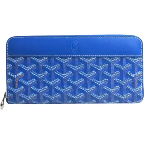 Pre-owned Leather wallets , female, Sizes: ONE SIZE - Goyard Vintage - Modalova