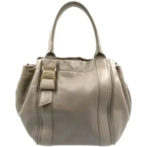 Pre-owned Leather handbags , female, Sizes: ONE SIZE - Salvatore Ferragamo Pre-owned - Modalova