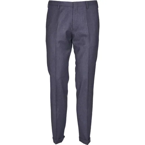 Graue Woll-Kaschmir-Hose Aw24 , Herren, Größe: W32 - PS By Paul Smith - Modalova