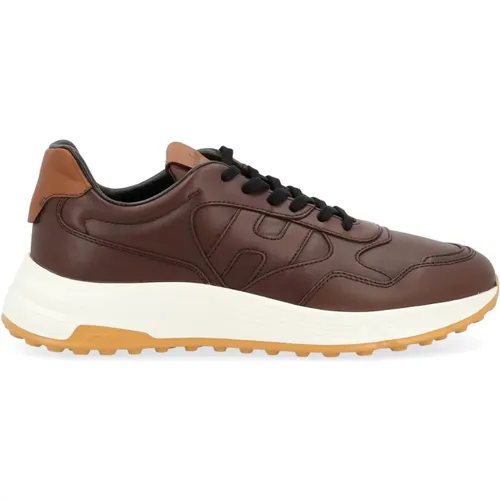 Leather Hyperlight Sneakers , male, Sizes: 7 UK - Hogan - Modalova