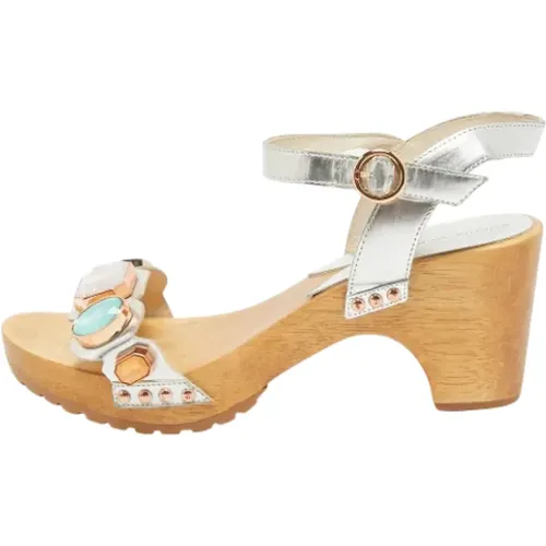 Pre-owned Leather sandals , female, Sizes: 7 UK - Sophia Webster Pre-owned - Modalova