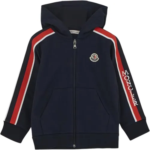 Baumwoll-Sweatshirt, Klassischer Stil - Moncler - Modalova