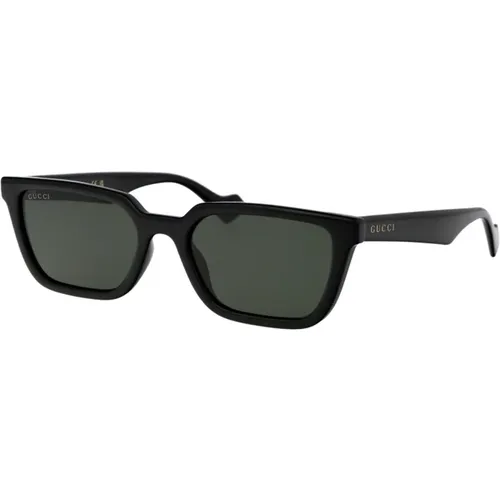 Stylische Sonnenbrille GG1539S,Rechteckige Sonnenbrille Gg1539S 001 - Gucci - Modalova