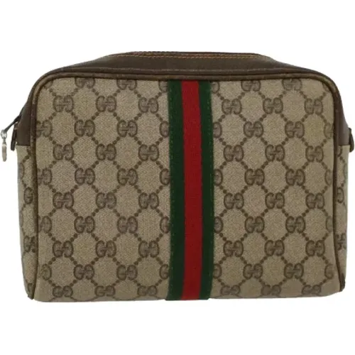 Pre-owned Canvas gucci-bags , female, Sizes: ONE SIZE - Gucci Vintage - Modalova