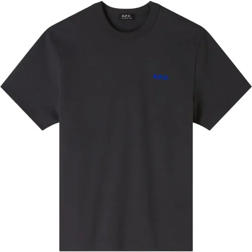 Boxy Petit Jersey T-Shirt , Herren, Größe: L - A.P.C. - Modalova