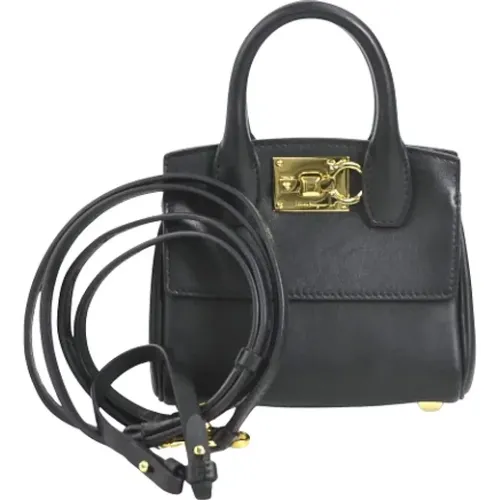 Pre-owned Leather handbags , female, Sizes: ONE SIZE - Salvatore Ferragamo Pre-owned - Modalova