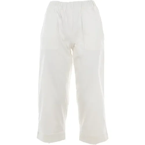 High-waisted wide-leg pants for women , female, Sizes: S, M, XS - Sun68 - Modalova