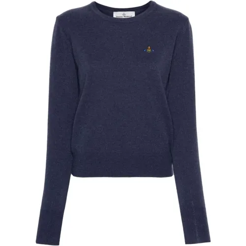 Merino Wool-Cashmere Sweater , female, Sizes: L, XS, S, M - Vivienne Westwood - Modalova
