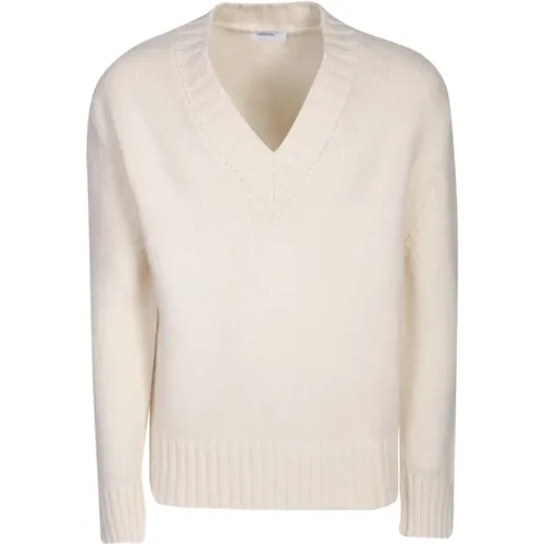 Knitted -Neck Sweater , male, Sizes: L - Lardini - Modalova