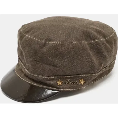 Pre-owned Cotton hats , unisex, Sizes: ONE SIZE - Gucci Vintage - Modalova