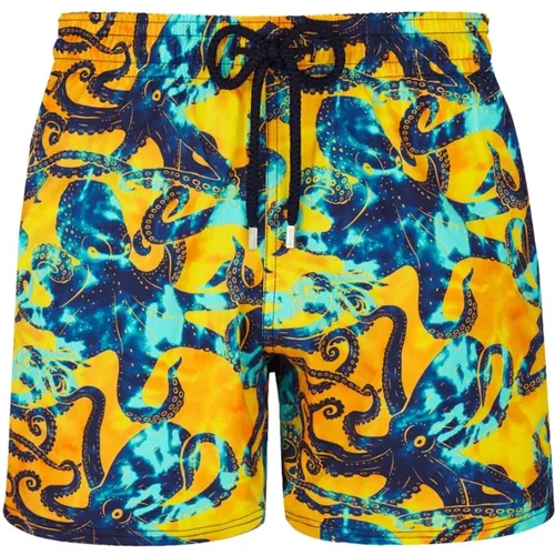 Herren Tie & Dye Stretch Badehose , Herren, Größe: L - Vilebrequin - Modalova