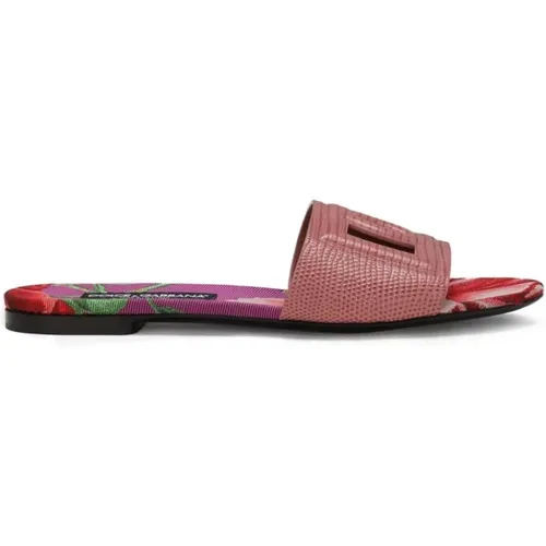 Sandals , female, Sizes: 4 UK, 5 UK, 7 UK, 6 UK - Dolce & Gabbana - Modalova