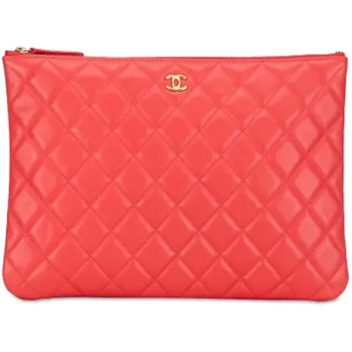 Pre-owned Leder clutches - Chanel Vintage - Modalova