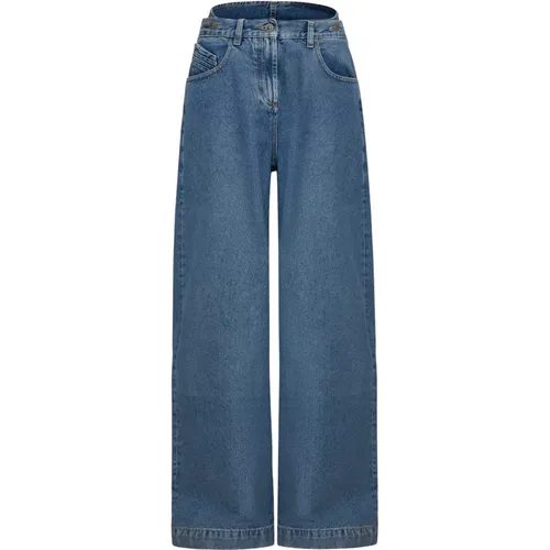 Stylish Jeans Collection , female, Sizes: W26, W28, W27, W29 - The Attico - Modalova