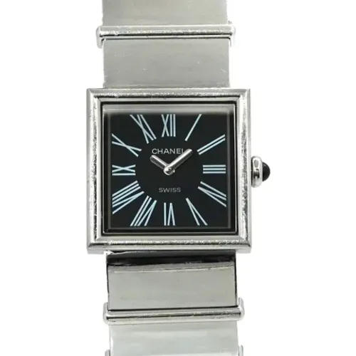 Pre-owned Stainless Steel watches , female, Sizes: ONE SIZE - Chanel Vintage - Modalova