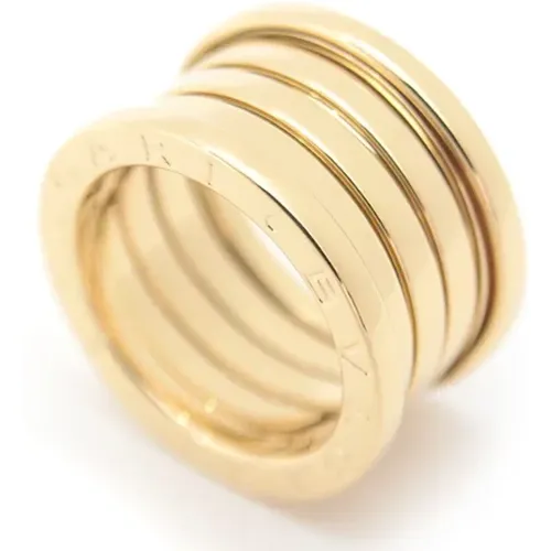 Pre-owned Metal rings , female, Sizes: ONE SIZE - Bvlgari Vintage - Modalova