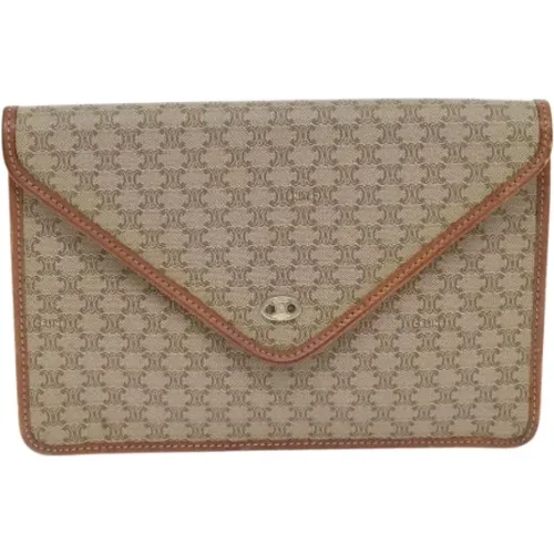 Pre-owned Canvas clutches , female, Sizes: ONE SIZE - Celine Vintage - Modalova