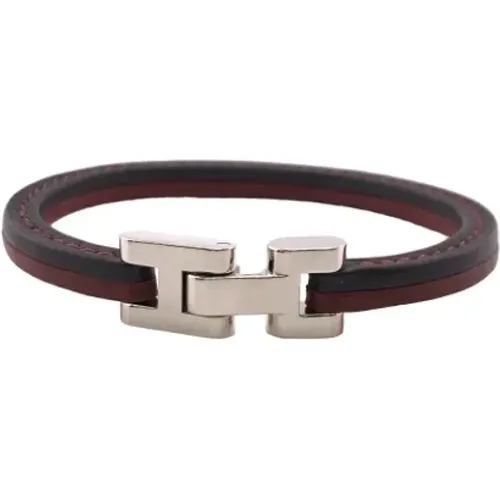 Pre-owned Leather bracelets , unisex, Sizes: ONE SIZE - Hermès Vintage - Modalova