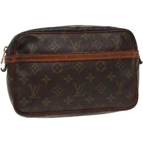 Pre-owned Canvas clutches , female, Sizes: ONE SIZE - Louis Vuitton Vintage - Modalova