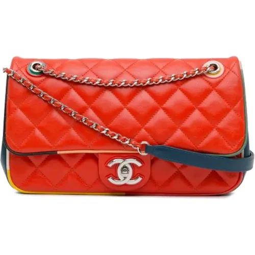 Pre-owned Leather shoulder-bags , female, Sizes: ONE SIZE - Chanel Vintage - Modalova