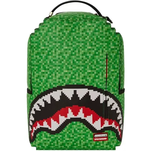 Pixel Form Grüner Rucksack - SPRAYGROUND - Modalova