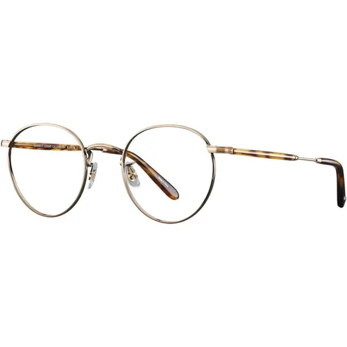 Antique Gold Pinewood Eyewear Frames Wilson , unisex, Sizes: 46 MM - Garrett Leight - Modalova