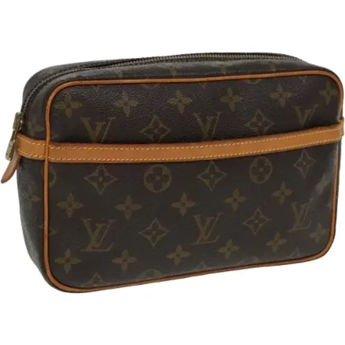 Pre-owned Canvas clutches , female, Sizes: ONE SIZE - Louis Vuitton Vintage - Modalova