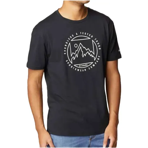 M Rapid Ridge™ T-Shirt Mit Grafik , Herren, Größe: XL - Columbia - Modalova