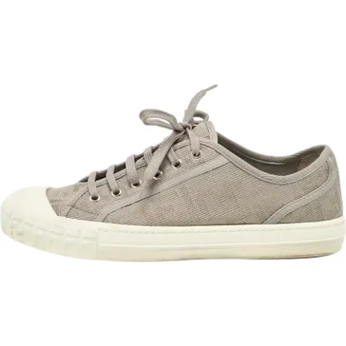 Pre-owned Canvas sneakers , female, Sizes: 9 UK - Fendi Vintage - Modalova