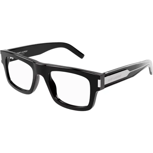 Elevate Your Style with SL 574Large Eyeglass Frames , unisex, Sizes: 52 MM - Saint Laurent - Modalova