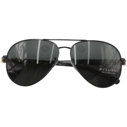 Pre-owned Metal sunglasses , female, Sizes: ONE SIZE - Bvlgari Vintage - Modalova