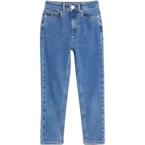 Jeans mit mittlerer Waschung für Mädchen - Tommy Hilfiger - Modalova