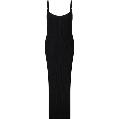 Ribbed Knit Bodycon Dress , female, Sizes: L - Liu Jo - Modalova