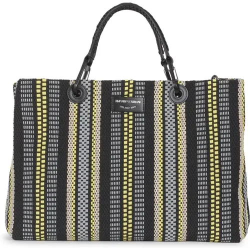 MultiColour Shopping Bag , female, Sizes: ONE SIZE - Emporio Armani - Modalova