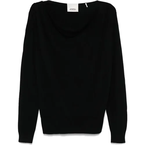 Schwarzer Pullover mit Stil , Damen, Größe: S - Isabel Marant Étoile - Modalova