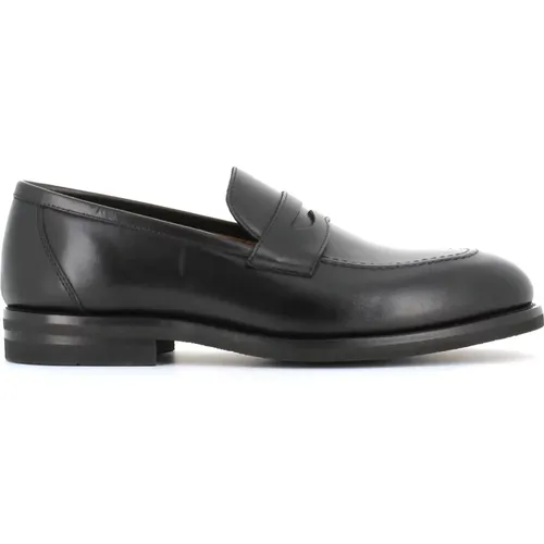 Classic Leather Moccasin Sandals , male, Sizes: 7 UK - Henderson - Modalova