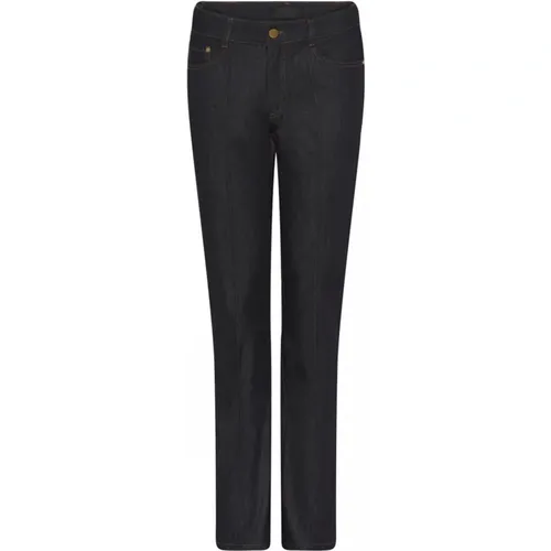 Emma Pin-Tuck Jeans - Indigo Blue , female, Sizes: XS, 4XL, L, S, M, XL, 2XL, 3XL - C.Ro - Modalova