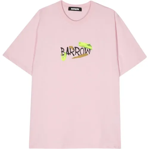 T-Shirts , male, Sizes: L, M, S - Barrow - Modalova