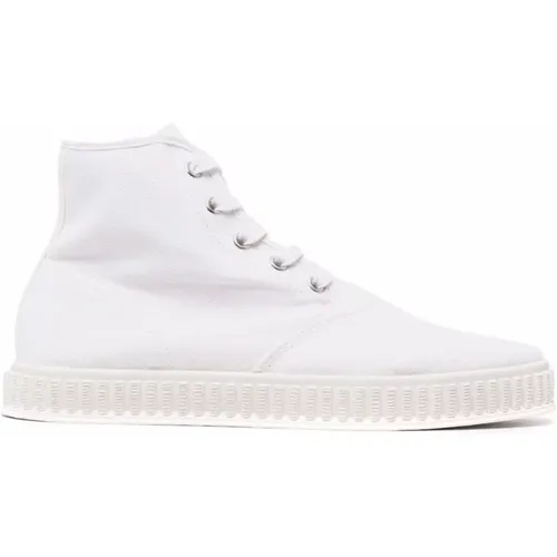 Weiße Elegante Geschlossene Flache Sneakers - Maison Margiela - Modalova