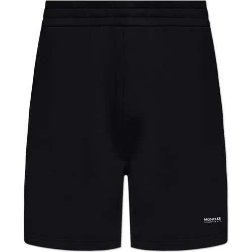 Shorts mit graviertem Logo-Applikation , Herren, Größe: XL - Moncler - Modalova
