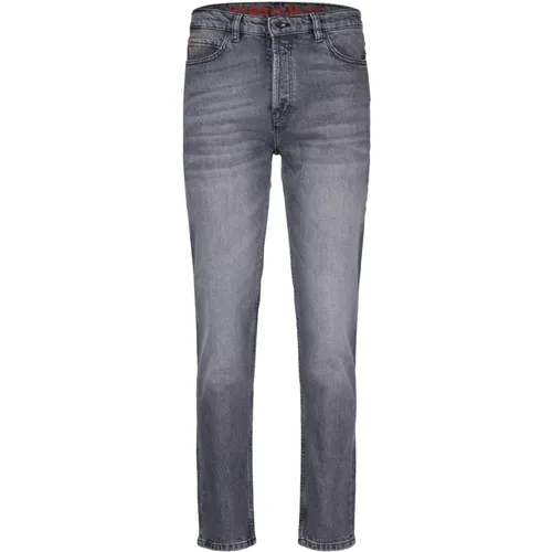 Tapered-Fit Jeans , Herren, Größe: W29 L32 - Hugo Boss - Modalova