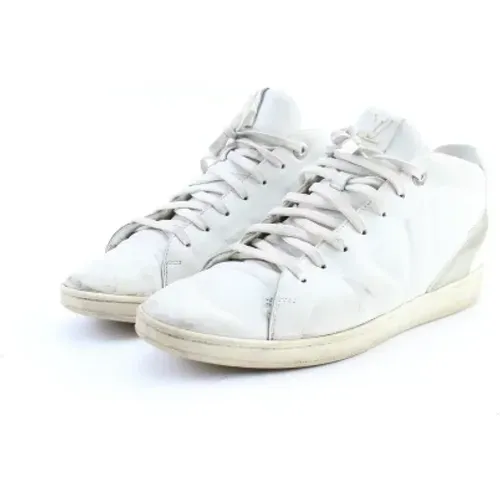 Pre-owned Leather sneakers , female, Sizes: 4 1/2 UK - Louis Vuitton Vintage - Modalova