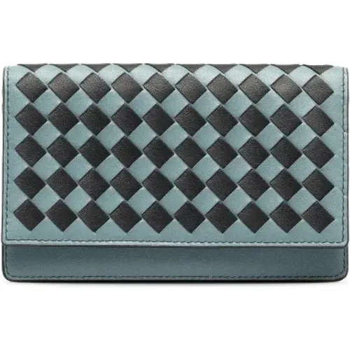 Pre-owned Leather wallets , female, Sizes: ONE SIZE - Bottega Veneta Vintage - Modalova