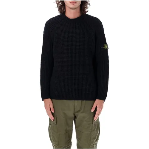 Men's Clothing Knitwear Aw23 , male, Sizes: L - Stone Island - Modalova