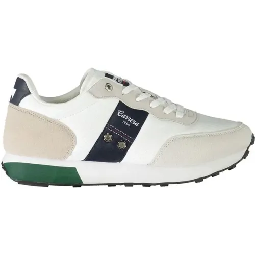 Stylish White Polyester Sneaker for Men , male, Sizes: 8 UK, 7 UK, 6 UK, 10 UK, 11 UK, 9 UK - Carrera - Modalova