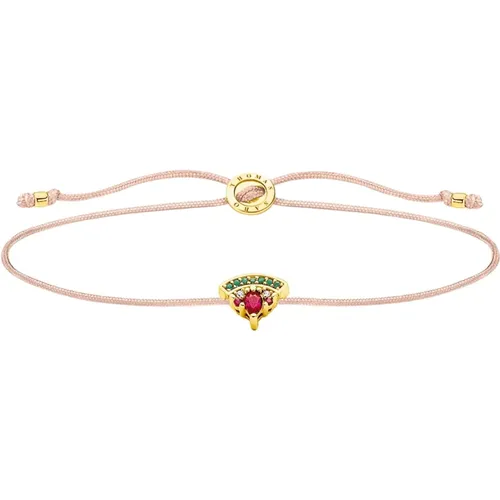 Charming Bracelet Little Secret Watermelon gold Ls126-488-7-L20V , female, Sizes: ONE SIZE - Thomas Sabo - Modalova