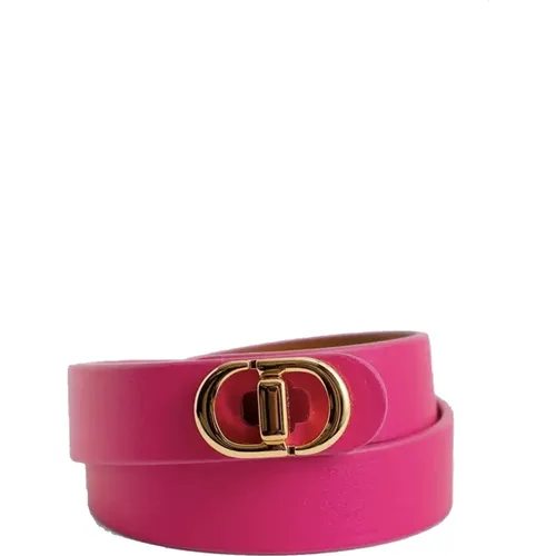 Leather Bracelet with Gold Detail , female, Sizes: S - Dior - Modalova