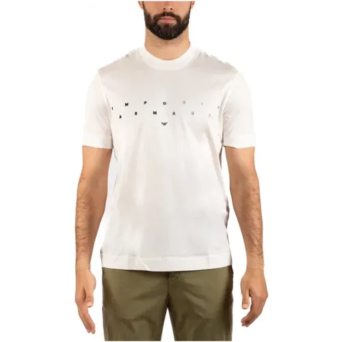 Stylish T-Shirt Collection , male, Sizes: L, XL, M - Emporio Armani - Modalova