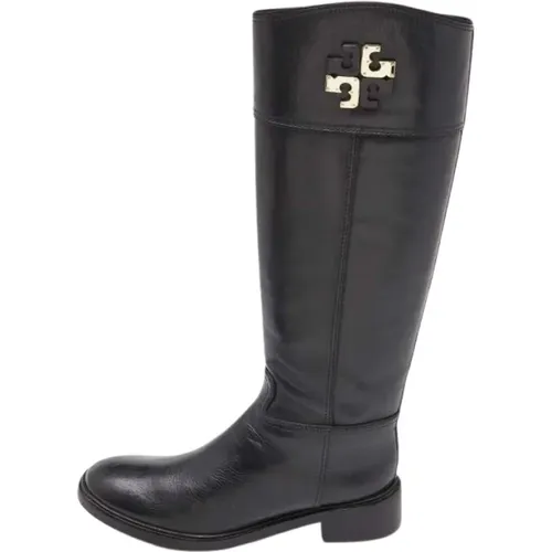 Stilvolle Lederstiefel für Frauen , Damen, Größe: 37 EU - TORY BURCH - Modalova